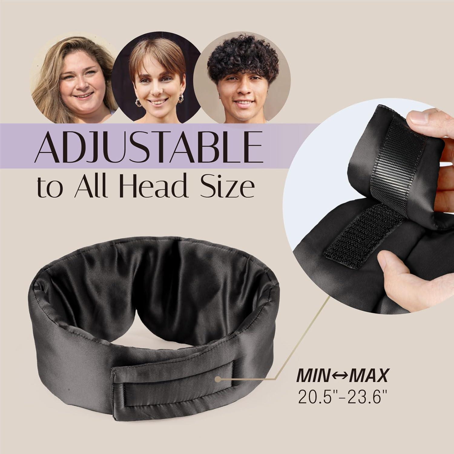 Máscara de Sueño OLESILK de Seda Morera Ajustable