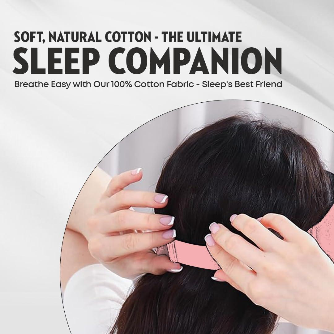 Máscara de Sueño Somniclair 3D Ajustable de Seda Suave