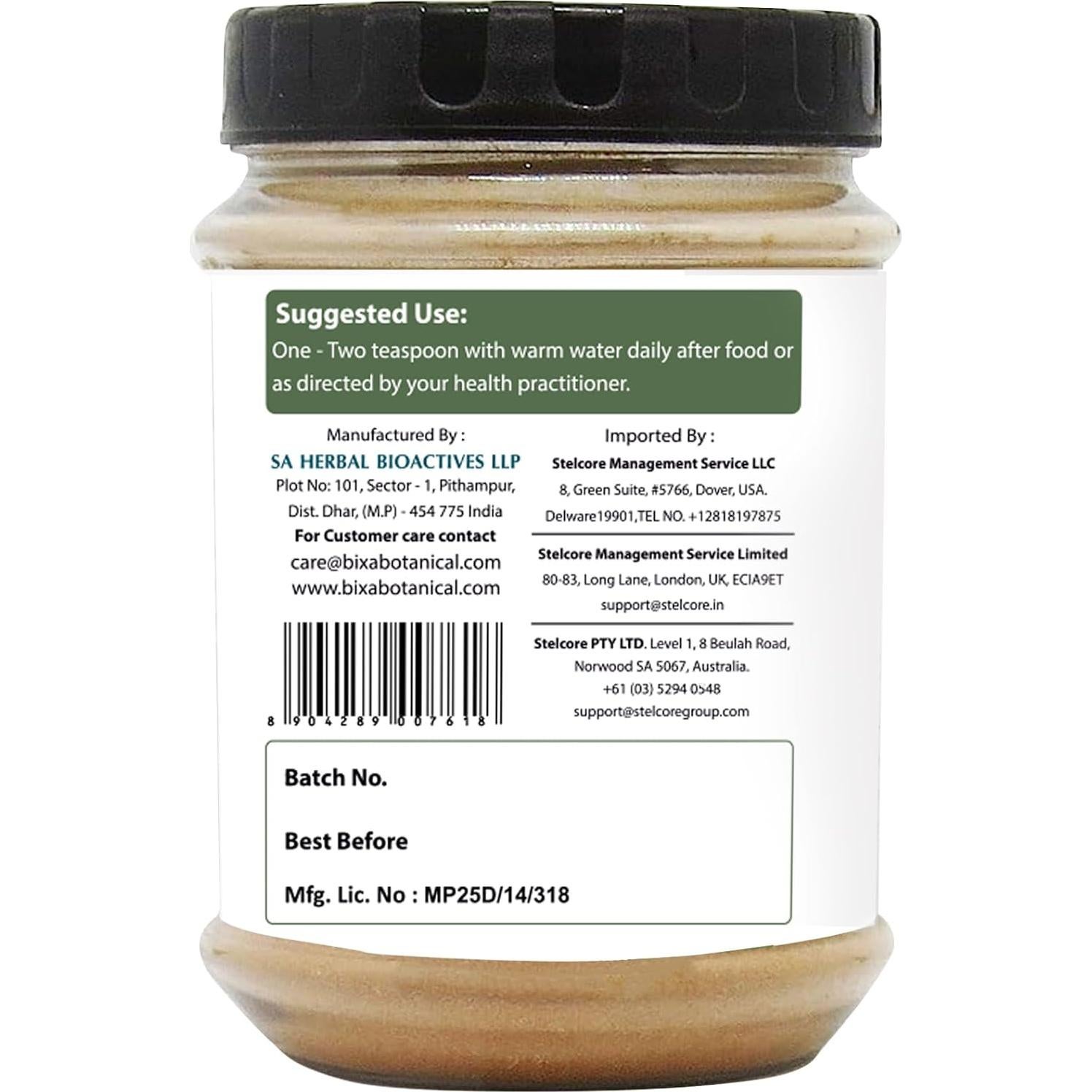 Polvo de Raíz de Pellitory Bixa Botanical 99.22g Vegano