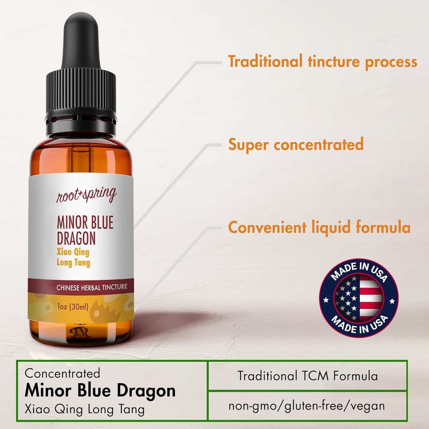 Tintura Herbal Dragón Azul Menor 30 ml - root + spring