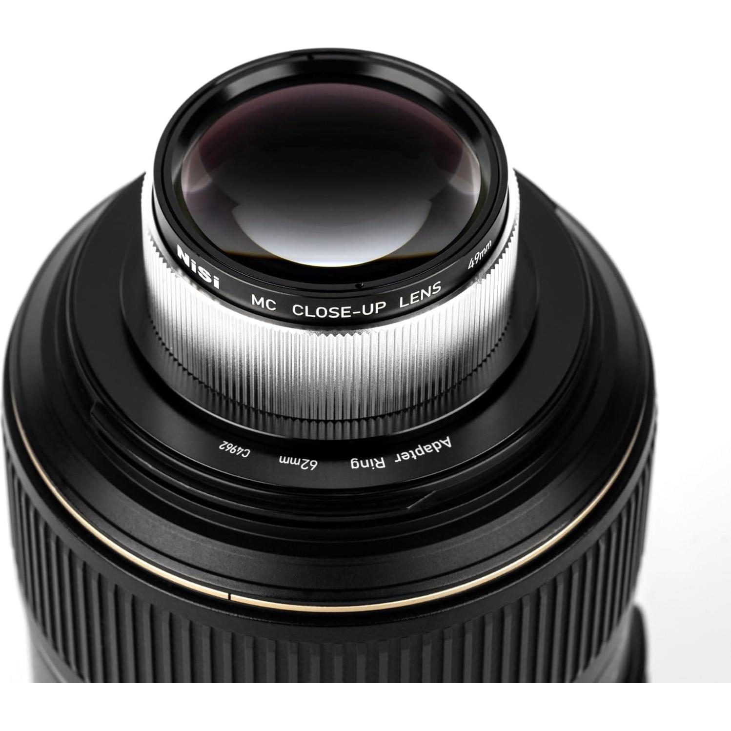 Kit de Lentes Macro NiSi 49mm con Filtro y Adaptadores