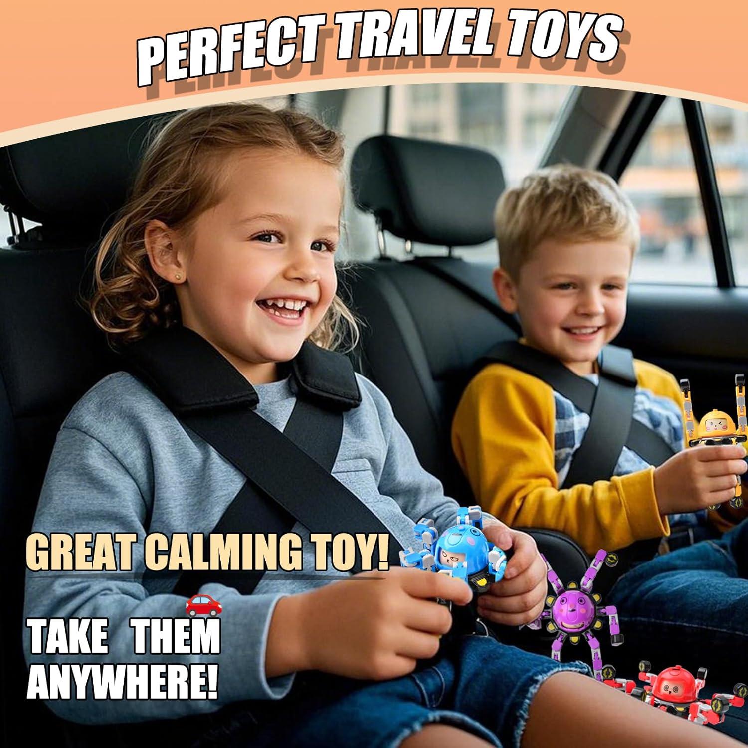 12 Piezas Spinners Antiestrés Transformables Vipctery - Juguetes Sensoriales