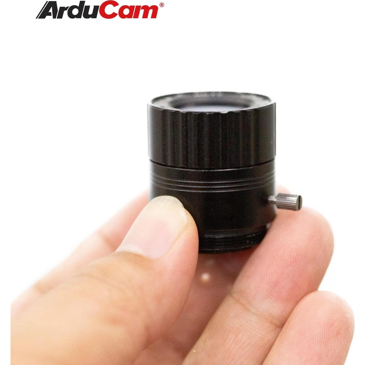 Lente CS Arducam 6mm para Cámara HQ Raspberry Pi - Paquete de 2