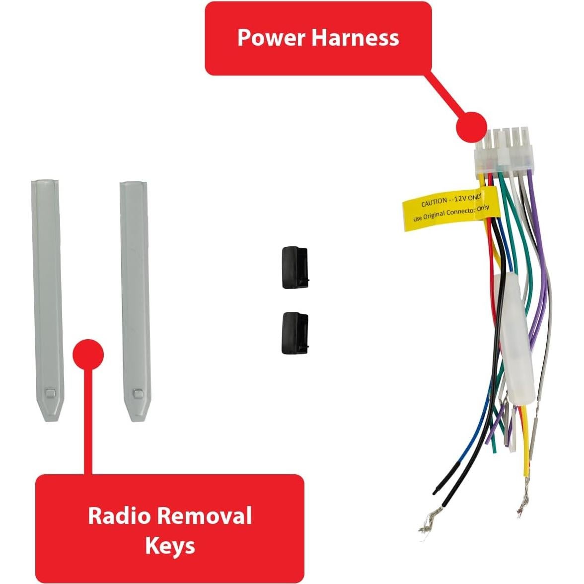 Estéreo de coche Dual XRM69BT con Bluetooth y pantalla LCD
