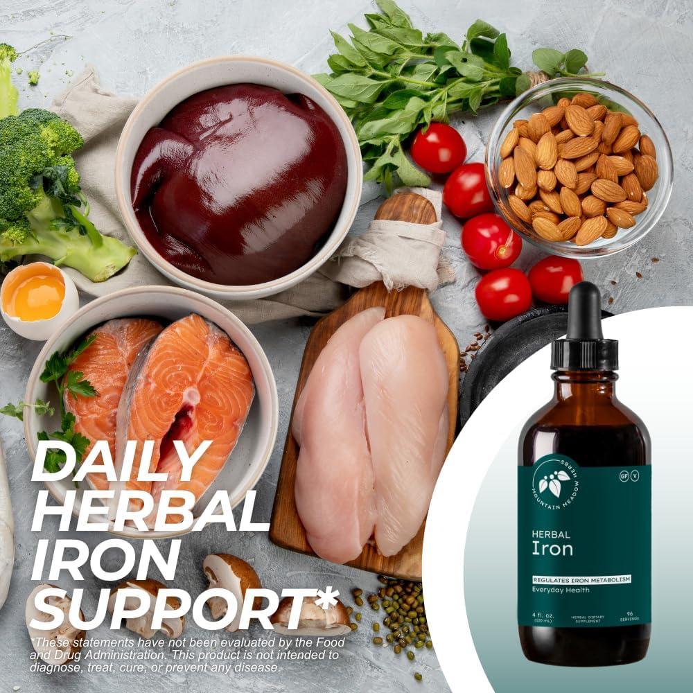 Hierro Herbal Mountain Meadow Herbs 60 ml - Suave para el Estómago