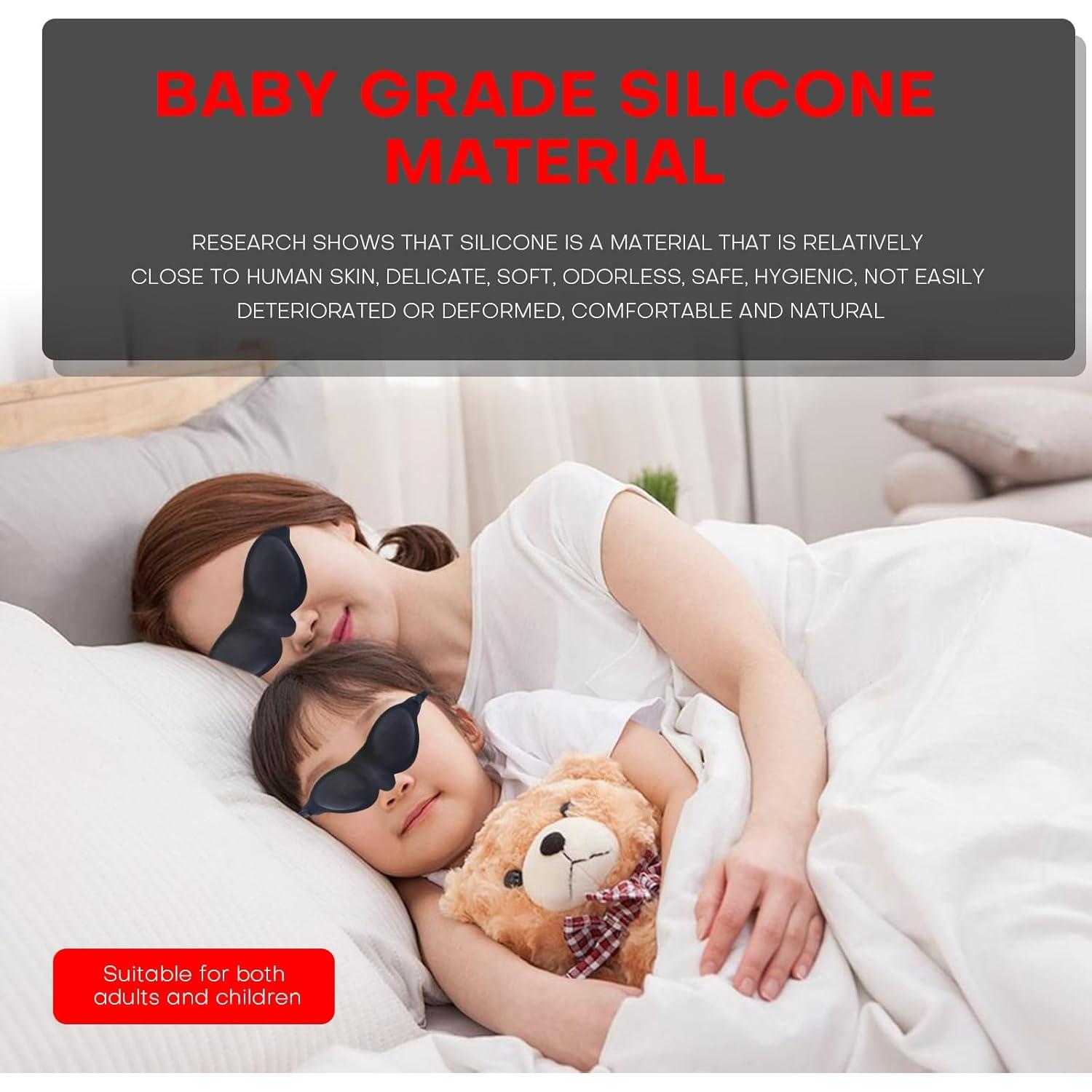 Gafas de Humedad CAISATEQ para Ojos Secos - Silicona Suave