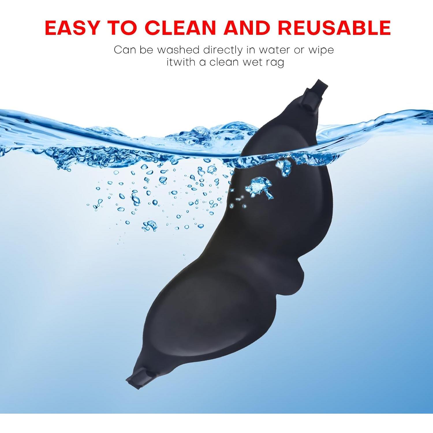 Gafas de Humedad CAISATEQ para Ojos Secos - Silicona Suave