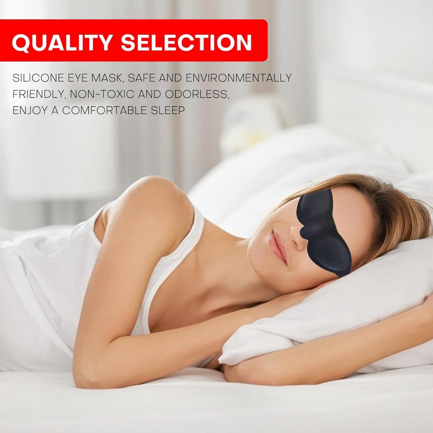 Gafas de Humedad CAISATEQ para Ojos Secos - Silicona Suave