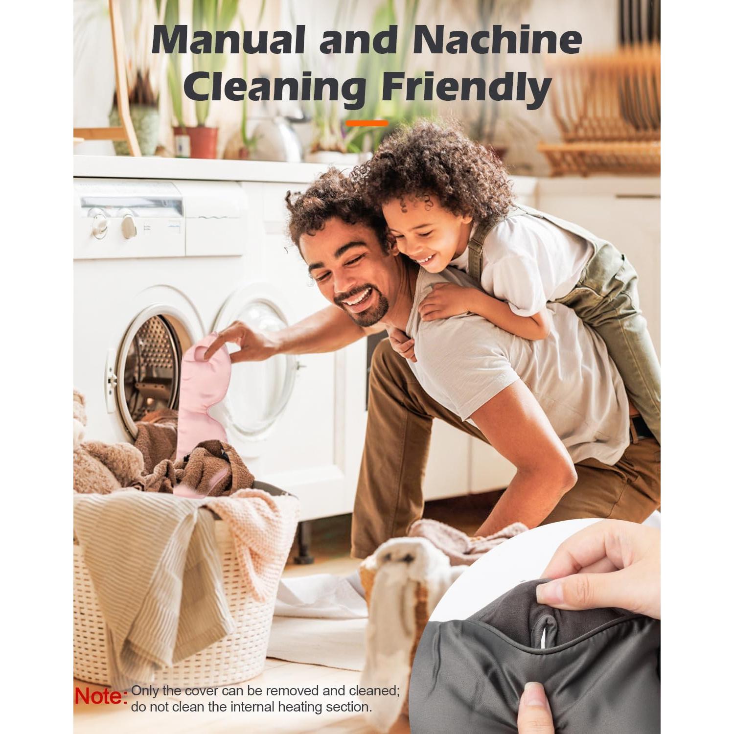 Máscara de Ojos Térmica Mutilplx Rosa Sin Cuerda