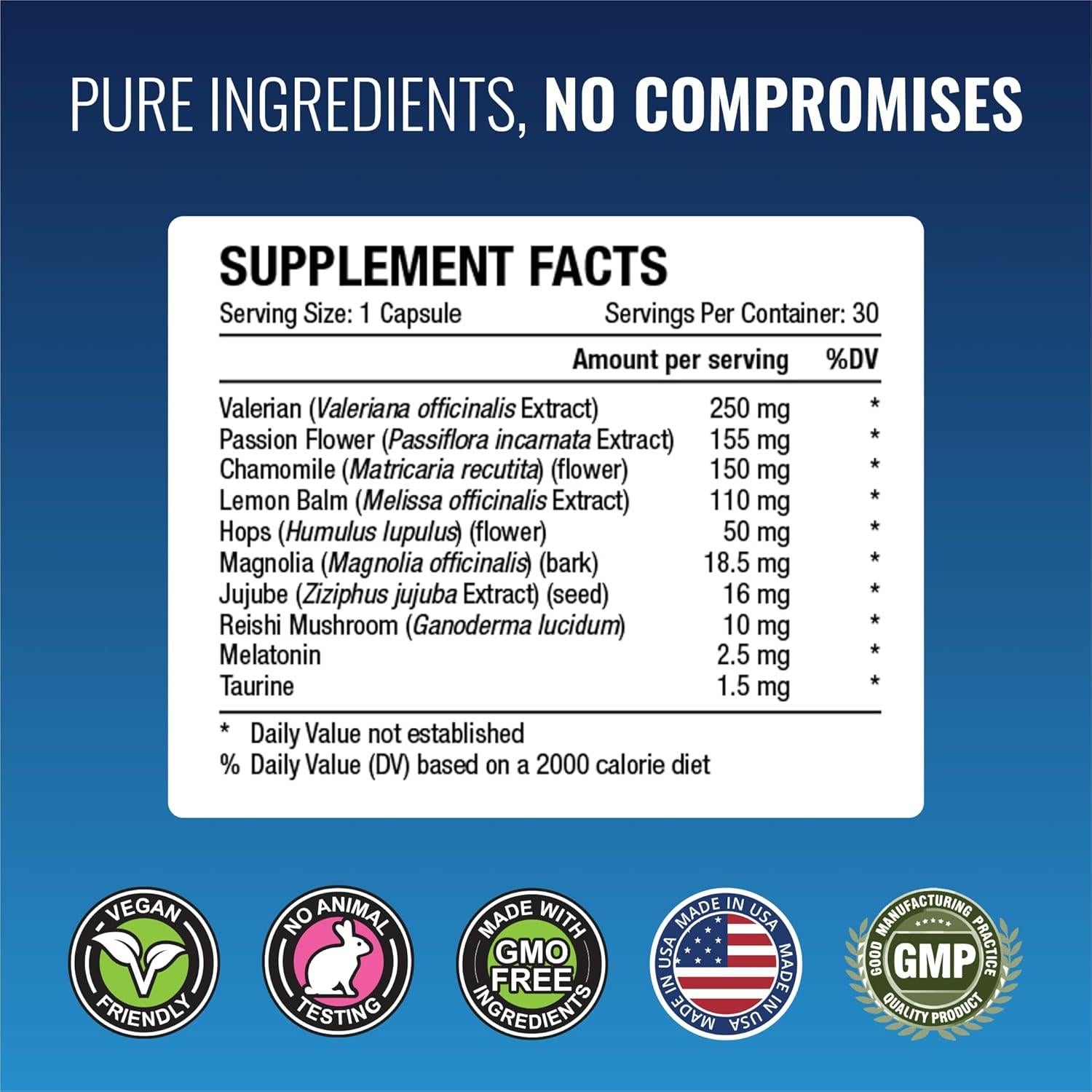 Suplemento Vegano Anxietex PM Approved Science - 30 Cápsulas