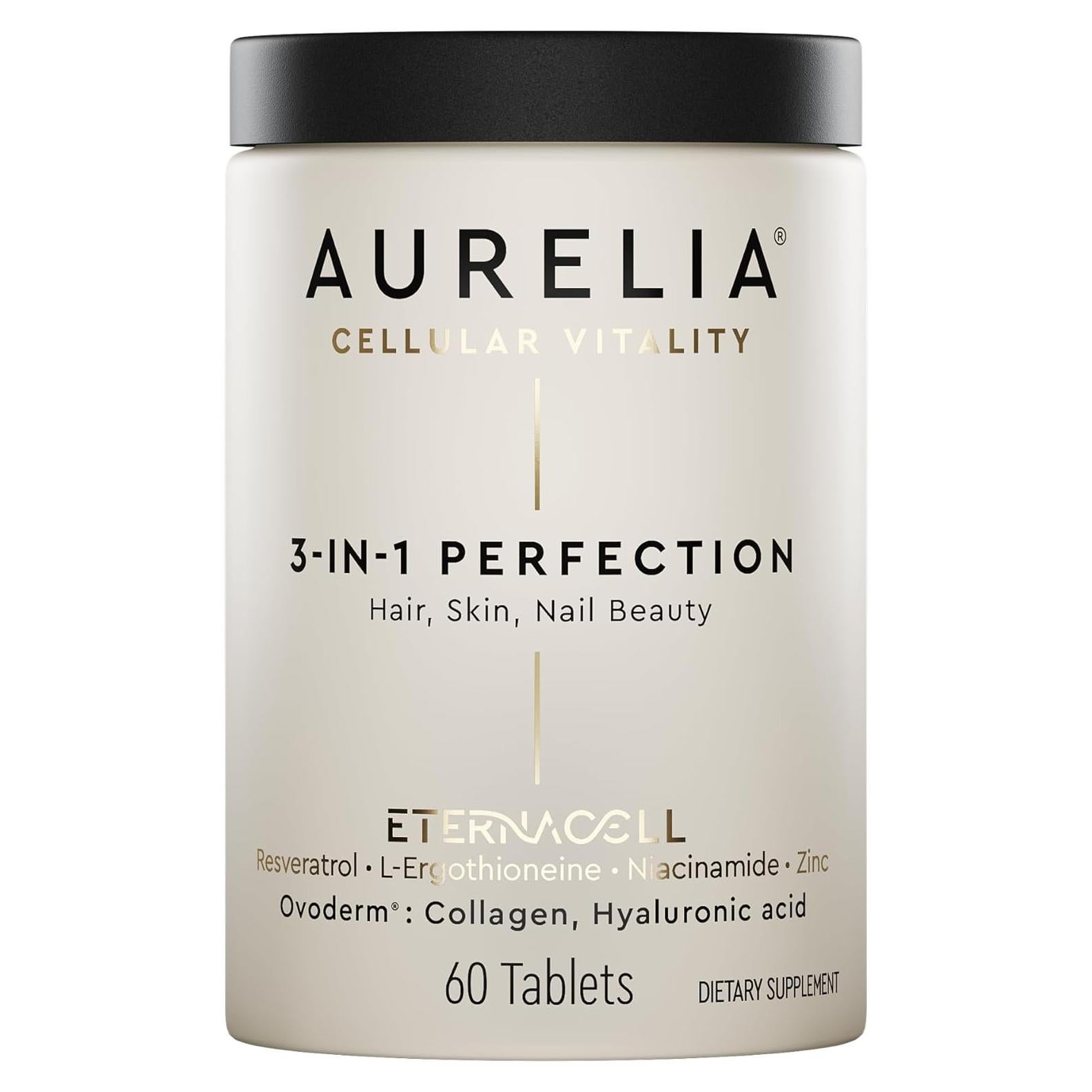 Suplemento Antienvejecimiento AURELIA Perfección 3-en-1 90g