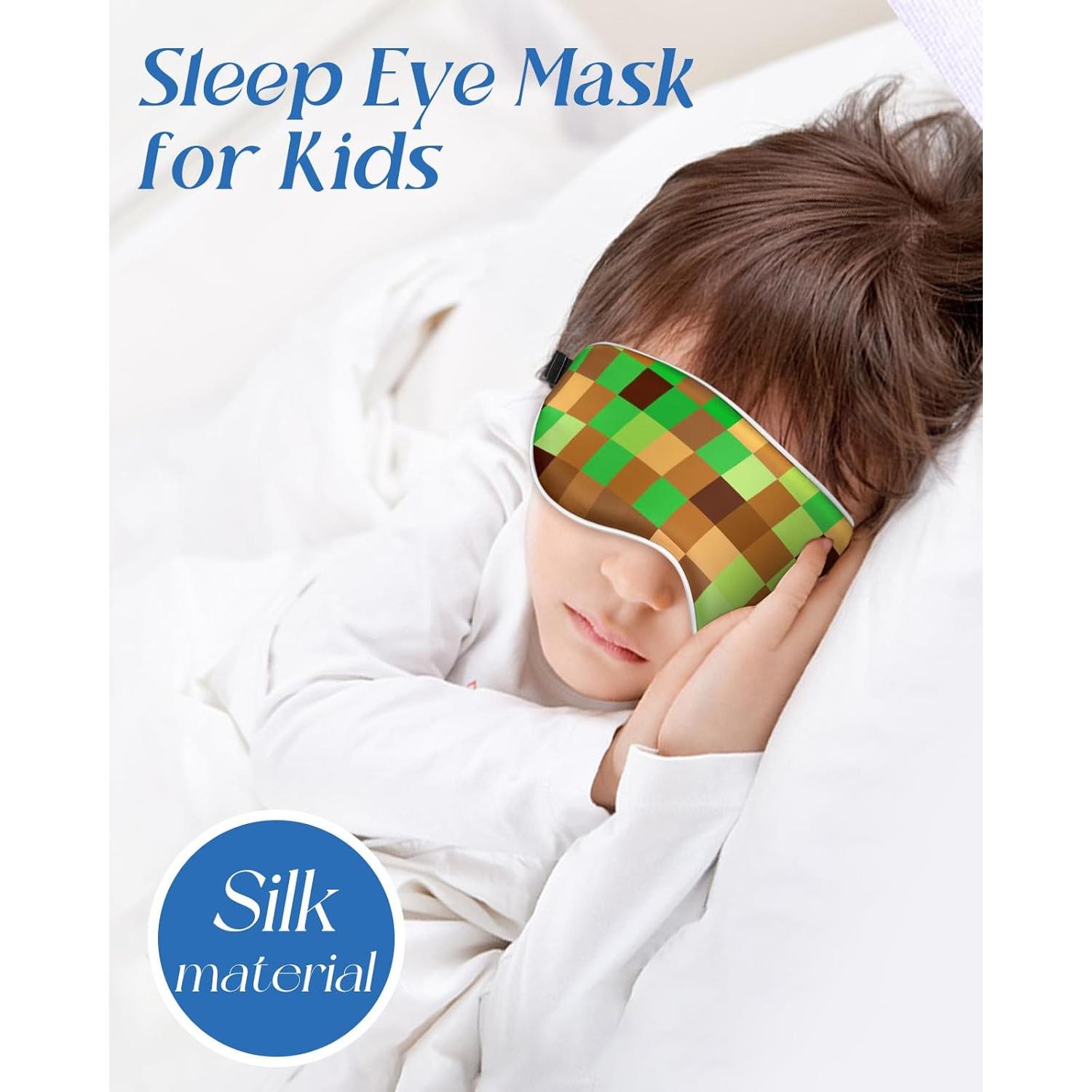 Máscara de Sueño Niños Miss Adola Kawaii Suave Ajustable