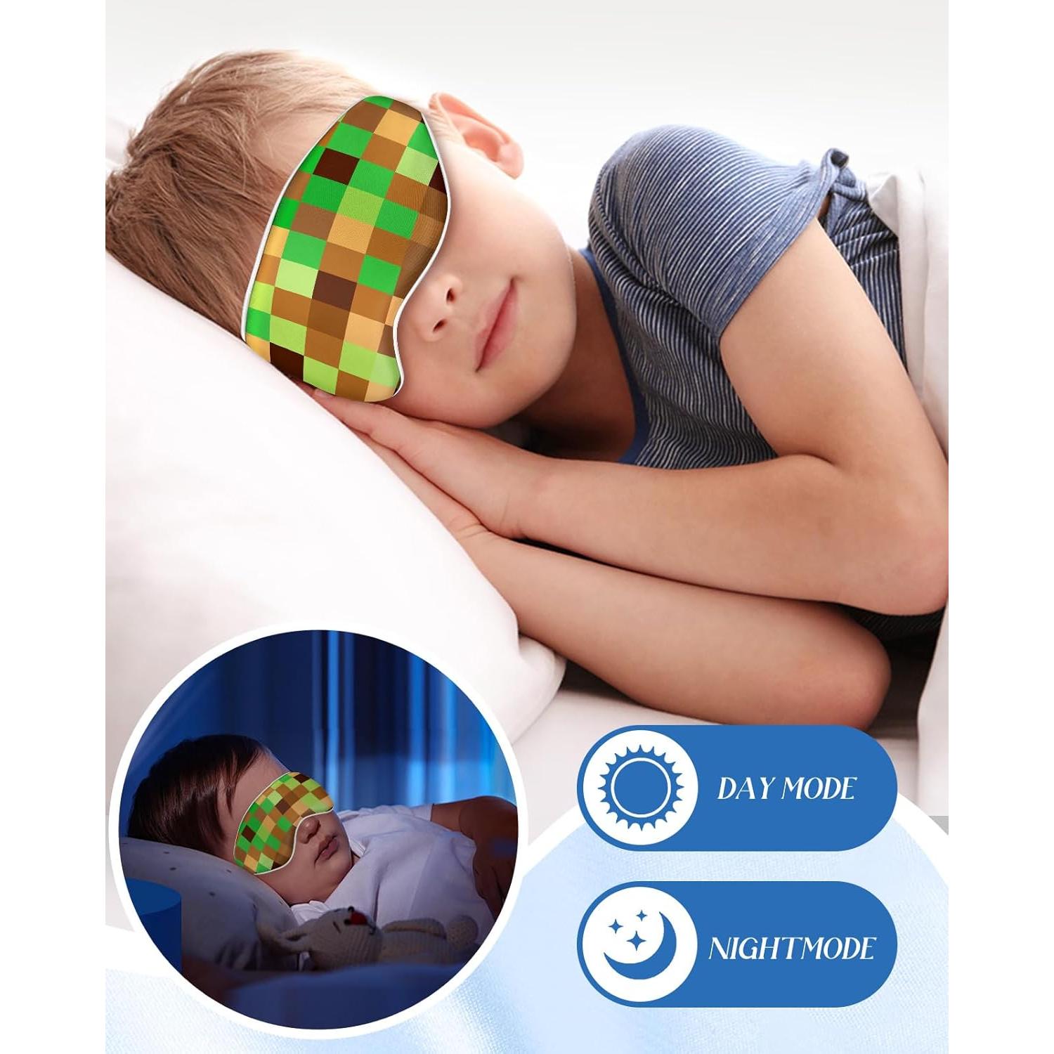 Máscara de Sueño Niños Miss Adola Kawaii Suave Ajustable