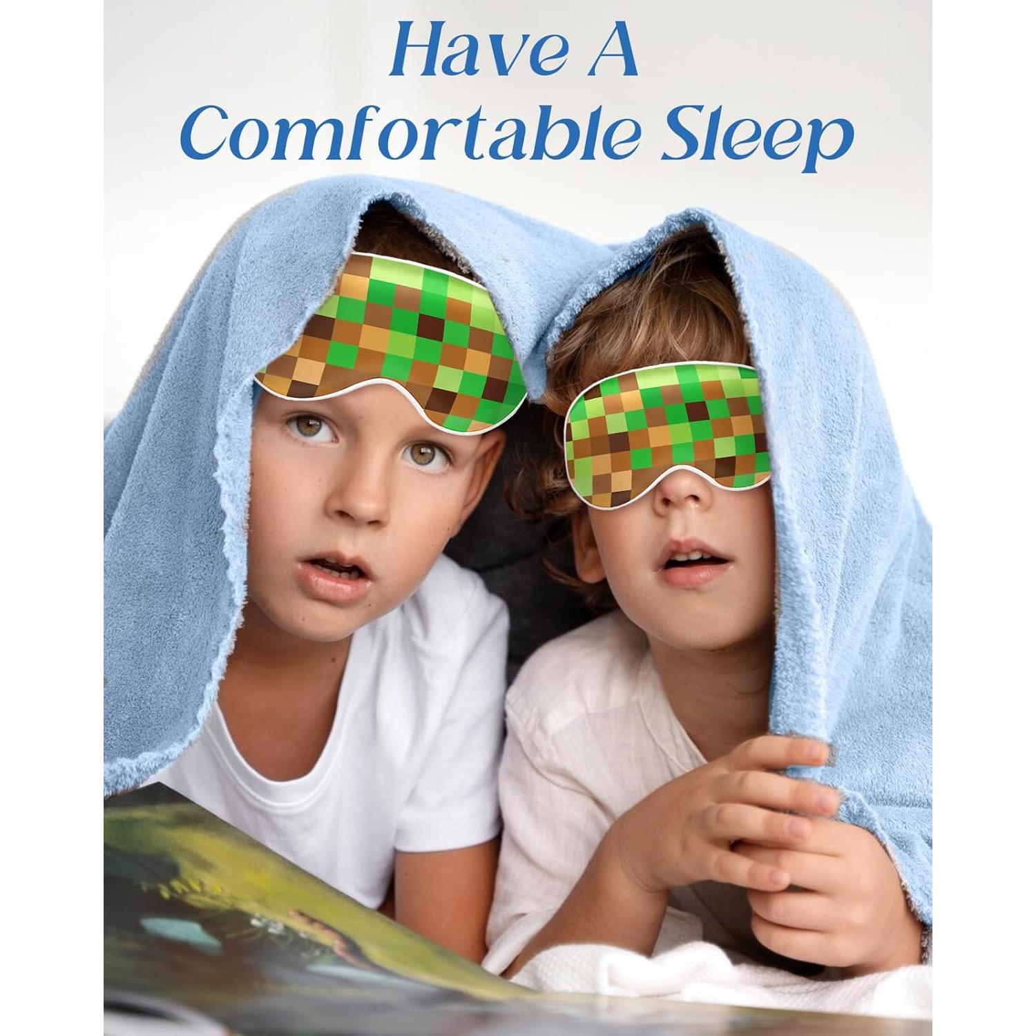 Máscara de Sueño Niños Miss Adola Kawaii Suave Ajustable