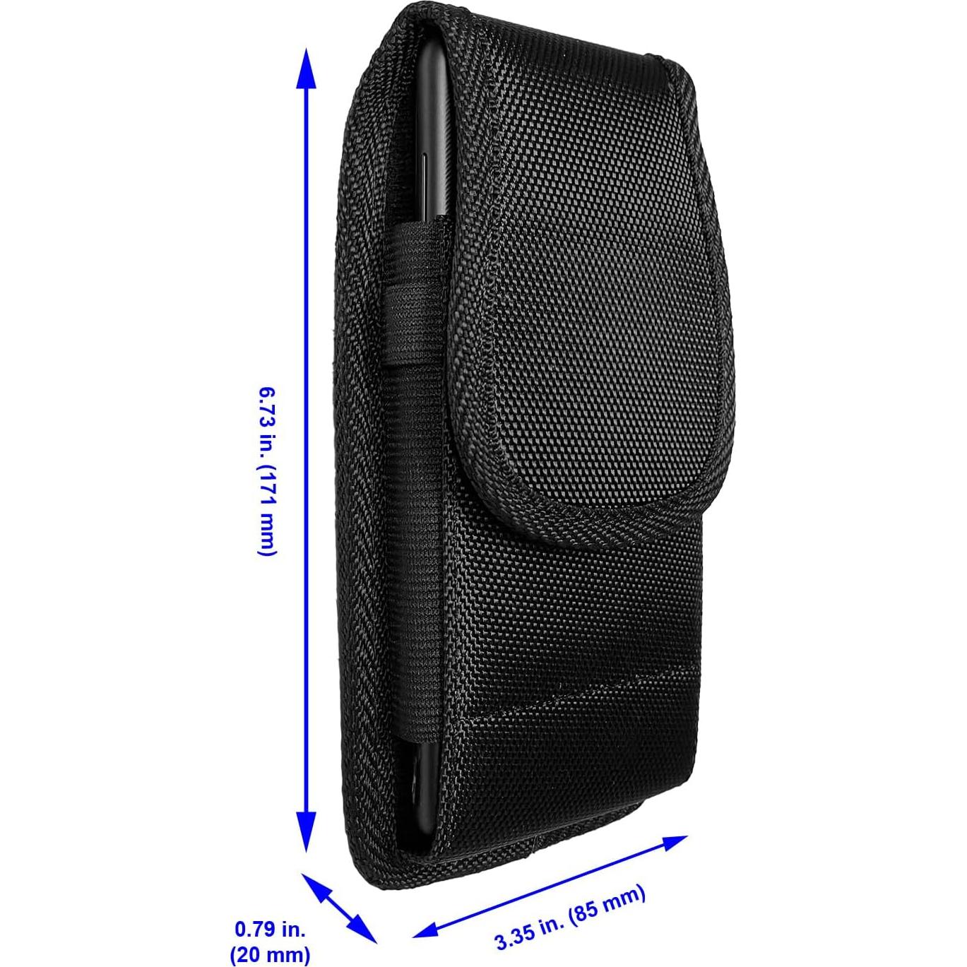 Funda de Nylon Eaglecell para Samsung Xcover Pro 7 - Vertical