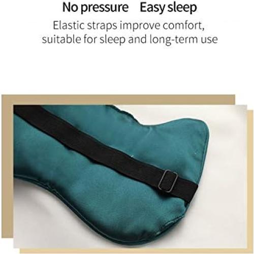 Máscara de Sueño PERFECTSIGHT Gato Negro Ajustable Seda