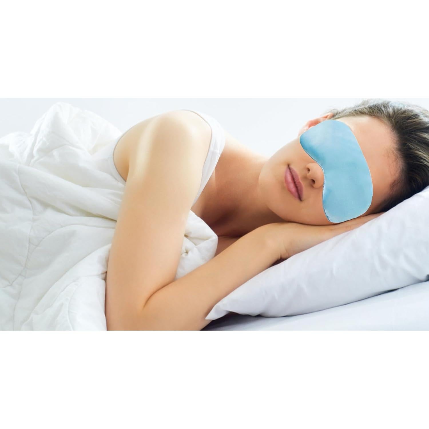 Máscara de Ojos LMGERBUD119 Suave y Ligera para Dormir