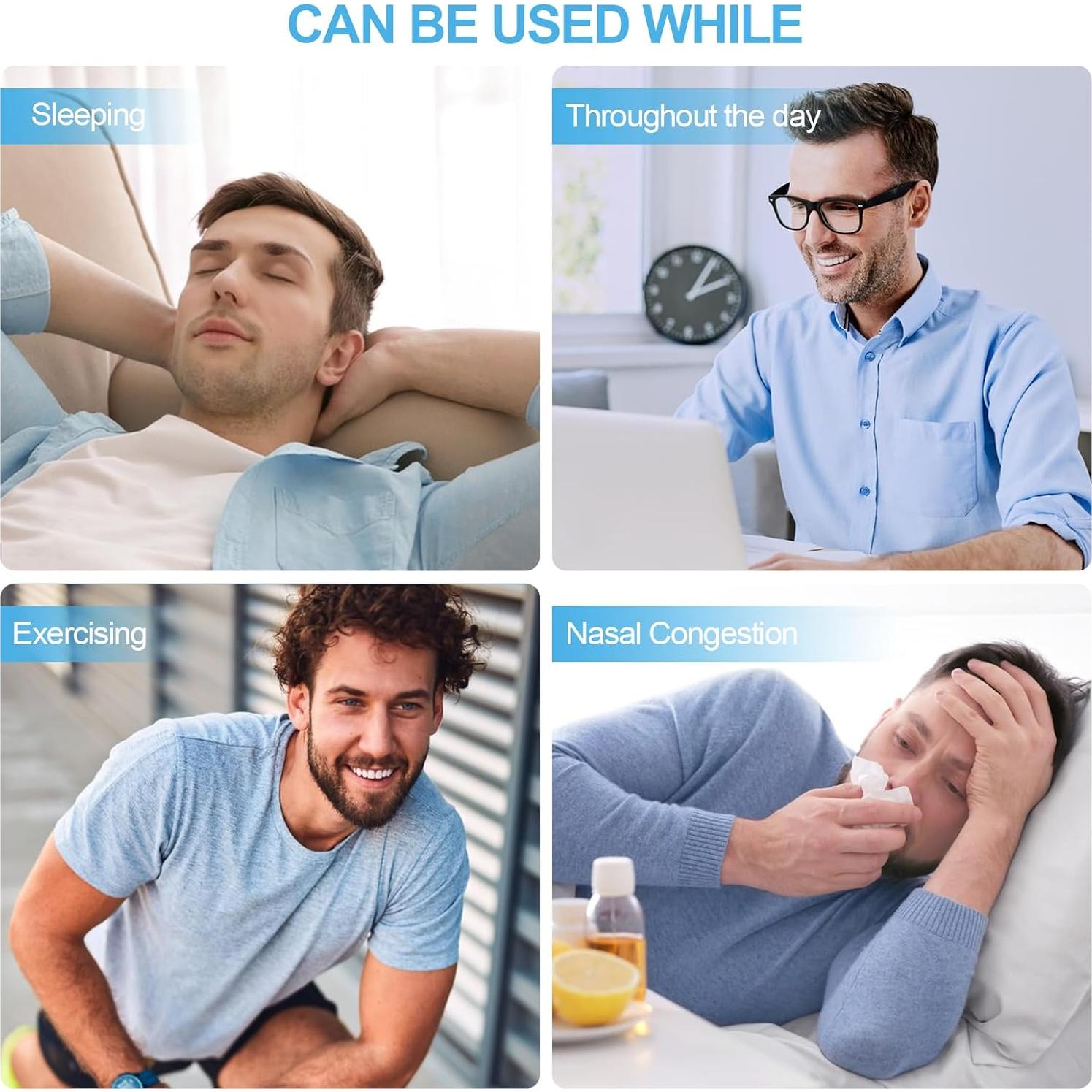 Tiras Nasales MYM 60 Piezas Fuerza Extra para Dormir