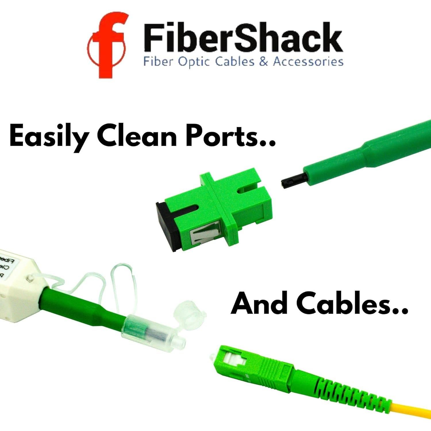 Bolígrafo Limpiador de Fibra Óptica FiberShack SC/ST - 5 Pack
