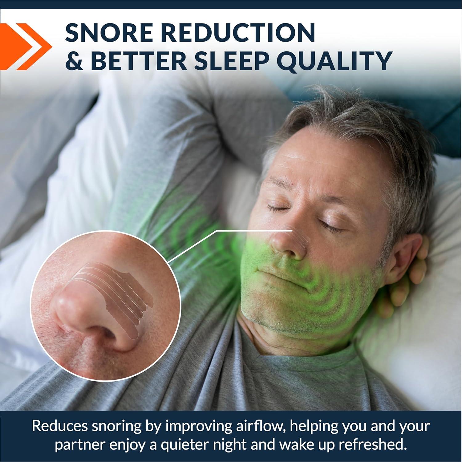 Tiras Nasales Fixic para Ronquidos - 60 Unidades - Alivio Congestión