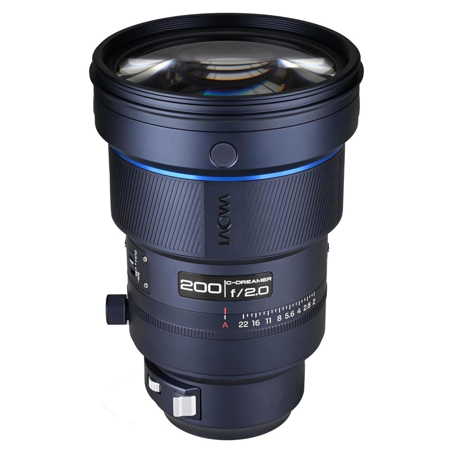 Lente Telefoto Prime Laowa 200mm f/2 AF FF para Cámaras