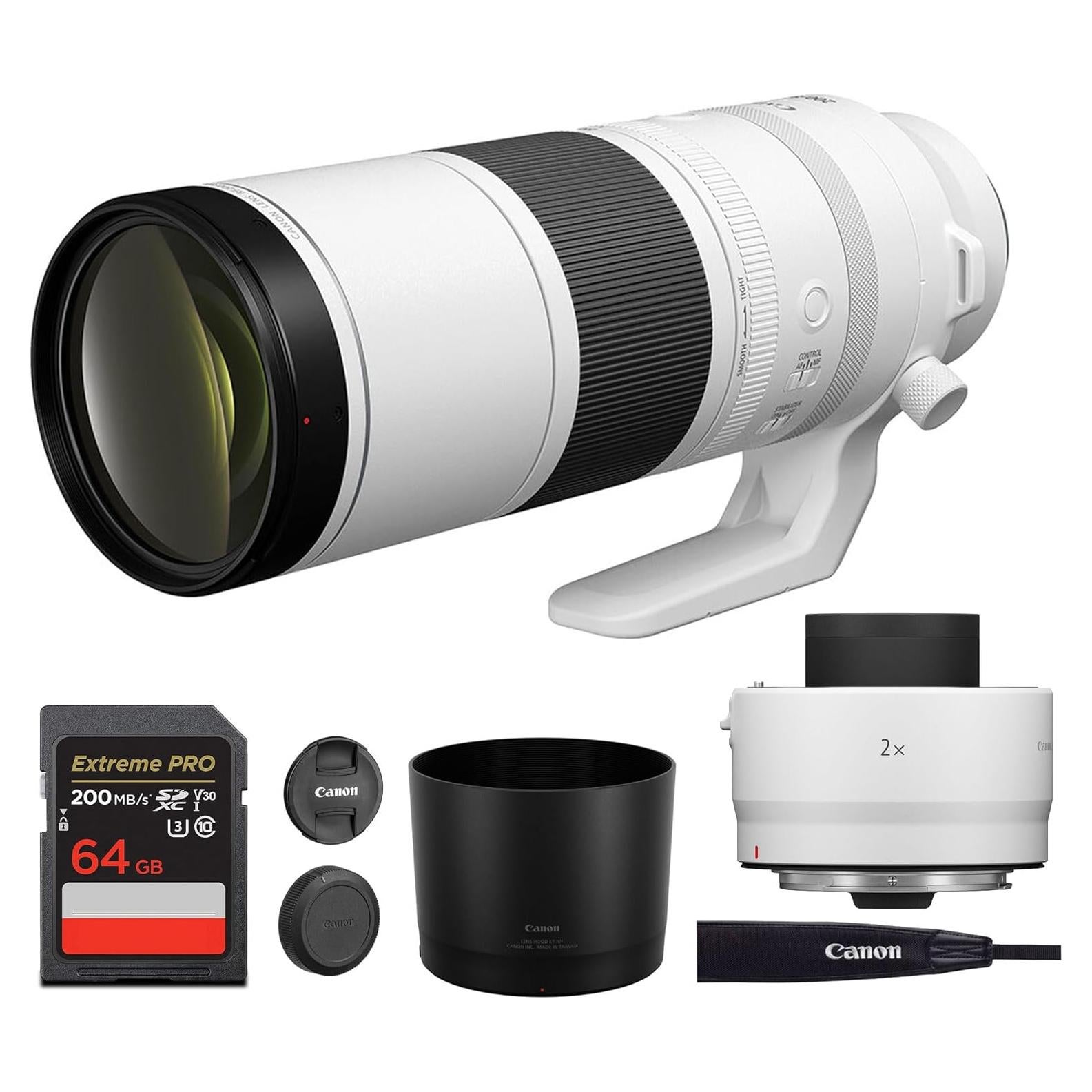 Lente Canon RF 200-800mm f/6.3-9 IS USM - Zoom Super-Telefoto