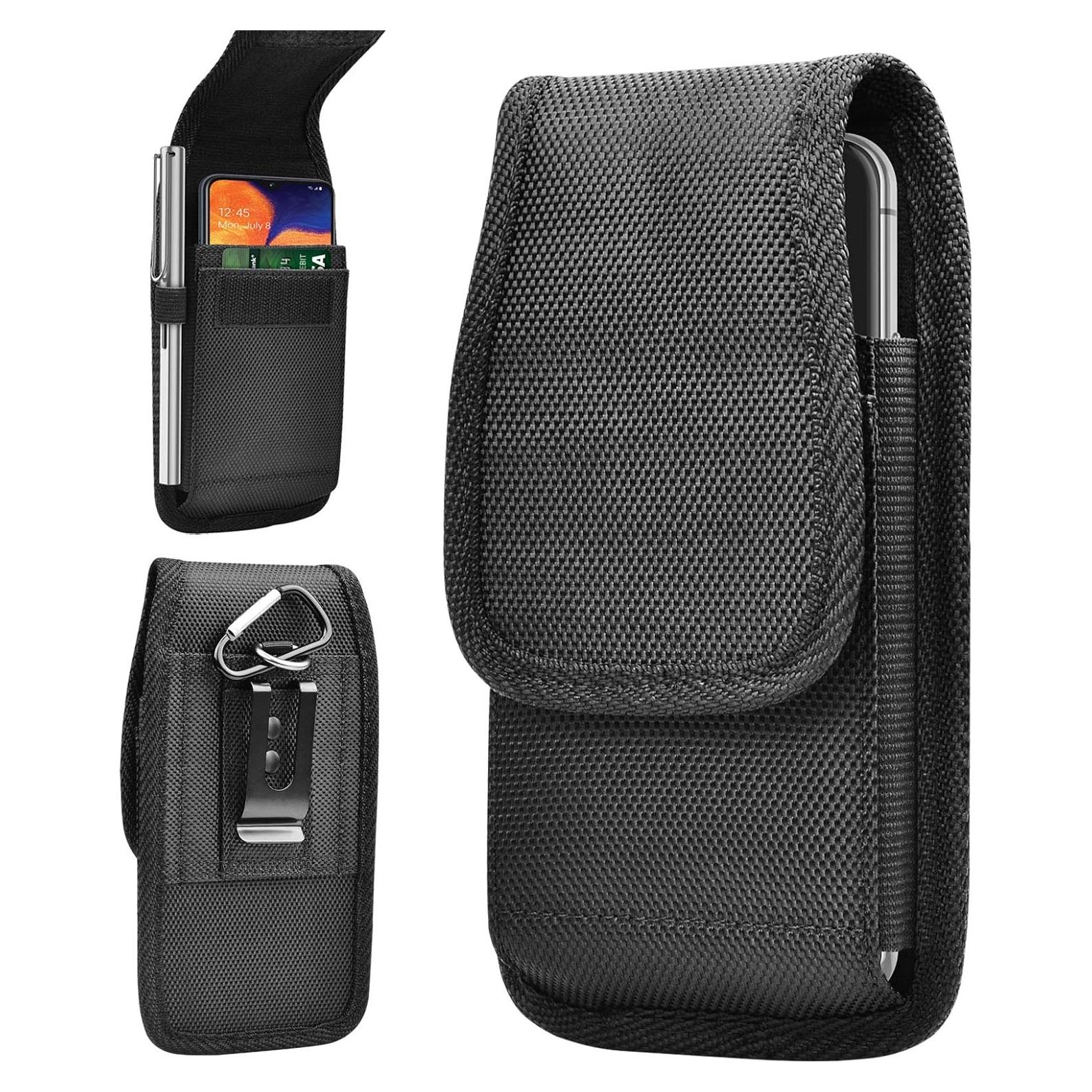 Funda de Teléfono Tiflook Nylon para Samsung Galaxy Negra