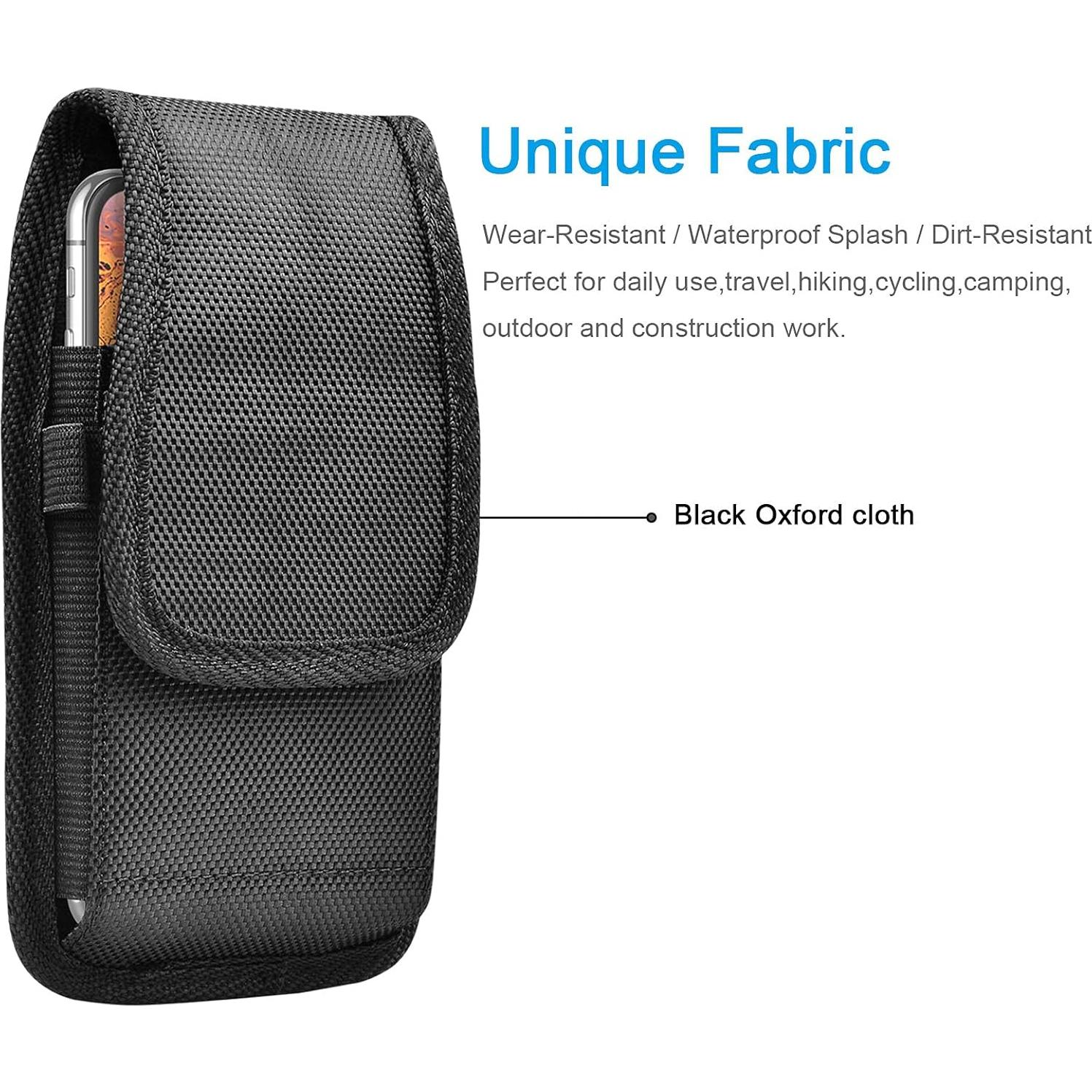 Funda de Teléfono Tiflook Nylon para Samsung Galaxy Negra