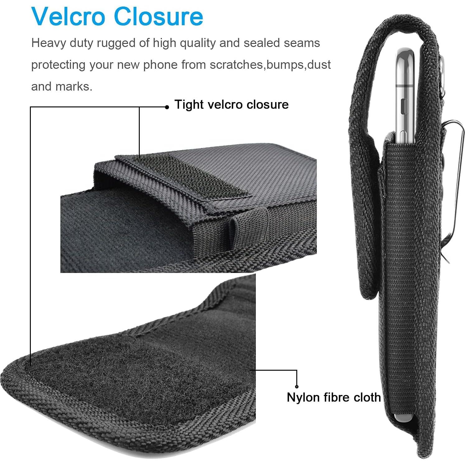 Funda de Teléfono Tiflook Nylon para Samsung Galaxy Negra