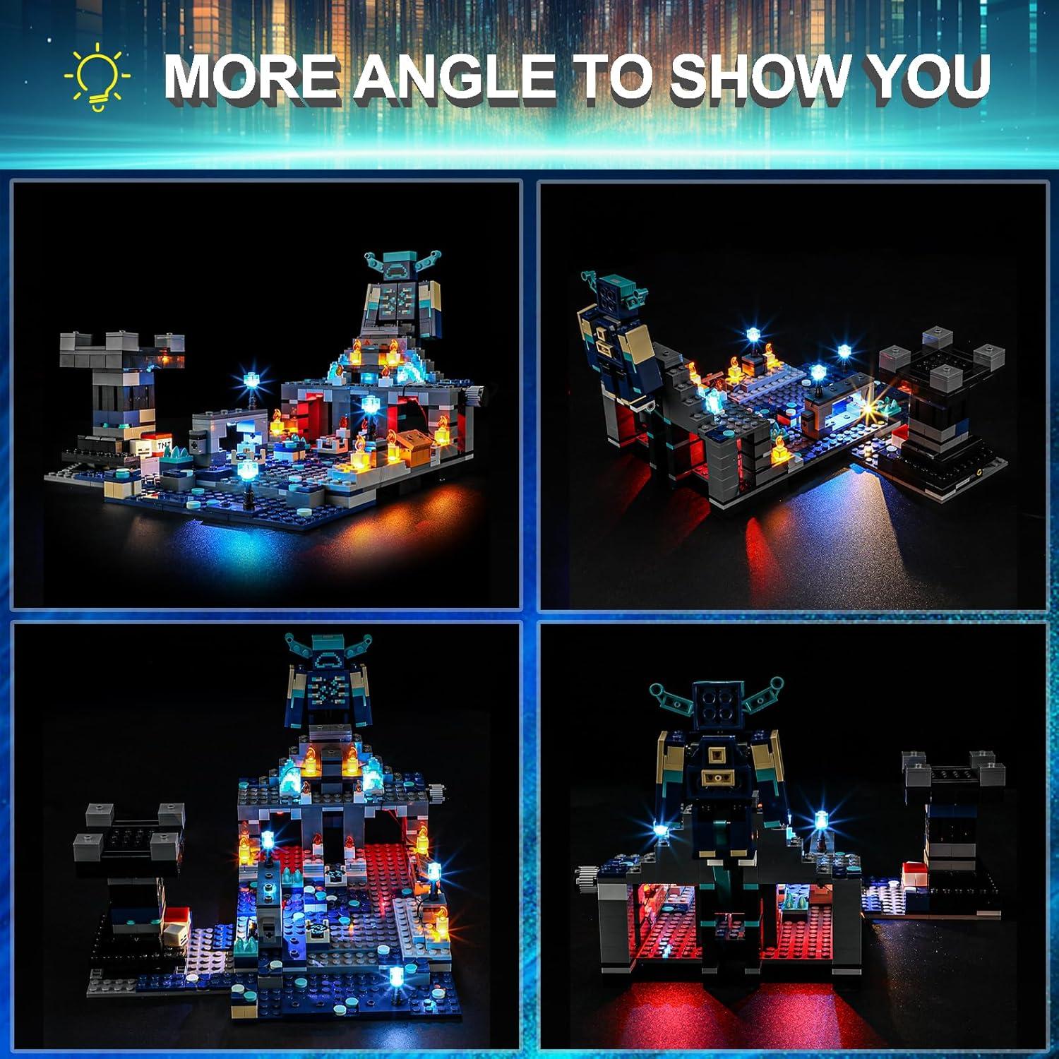 Kit de Luz LED Mililier para Lego 21246 Batalla en la Oscuridad