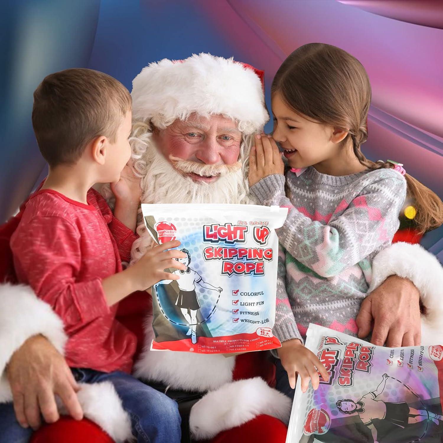 Cuerda de Salto LED YongnKids Rosa Ajustable para Niños