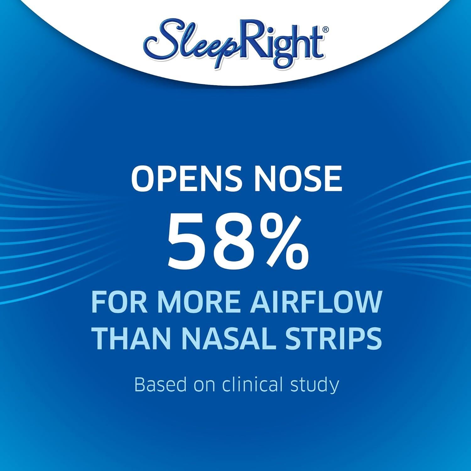 Dilatador Nasal SleepRight 2 Unidades Reductor de Ronquidos