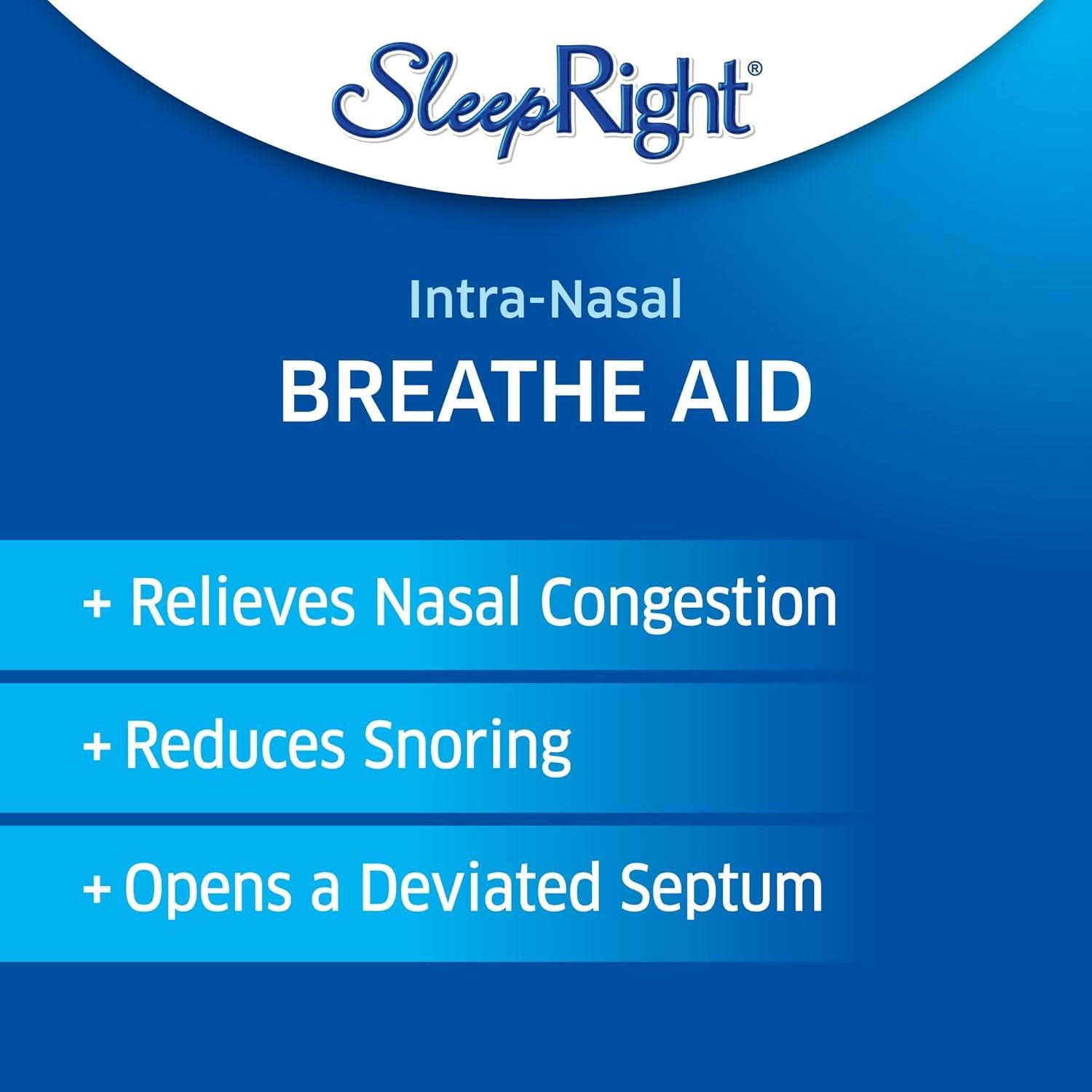 Dilatador Nasal SleepRight 2 Unidades Reductor de Ronquidos