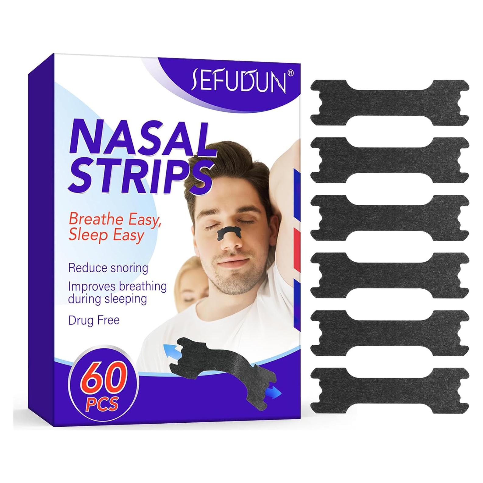 Tiras Nasales Antironquidos Shenzhen Ai li Wei 60 Ct