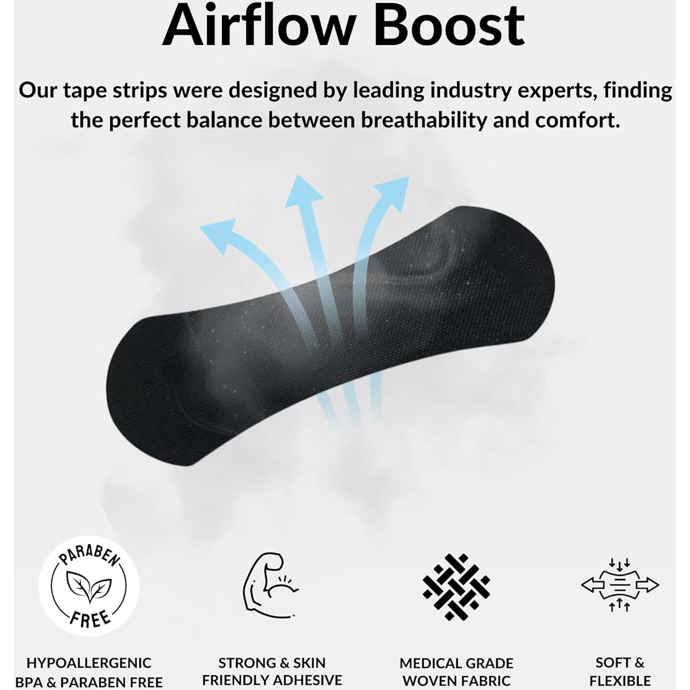 Tiras Nasales PureBreathe - Paquete de 30 Unidades