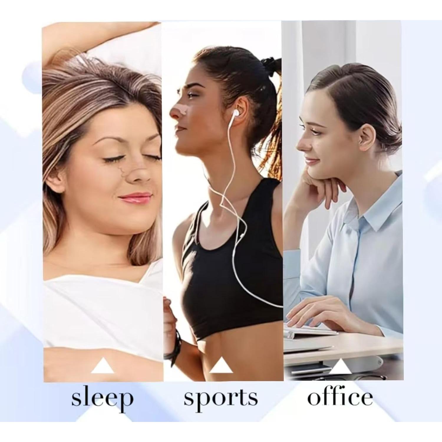 Tiras Nasales HSSUN 50 Piezas Anti Ronquidos Alivio Respiración