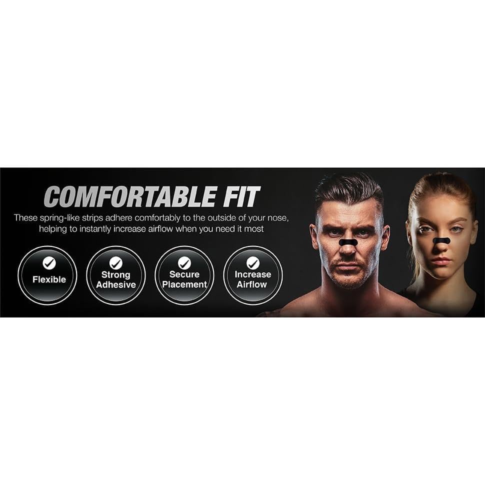 Tiras Nasales INHALEZ 60CT para Mejorar Respiración