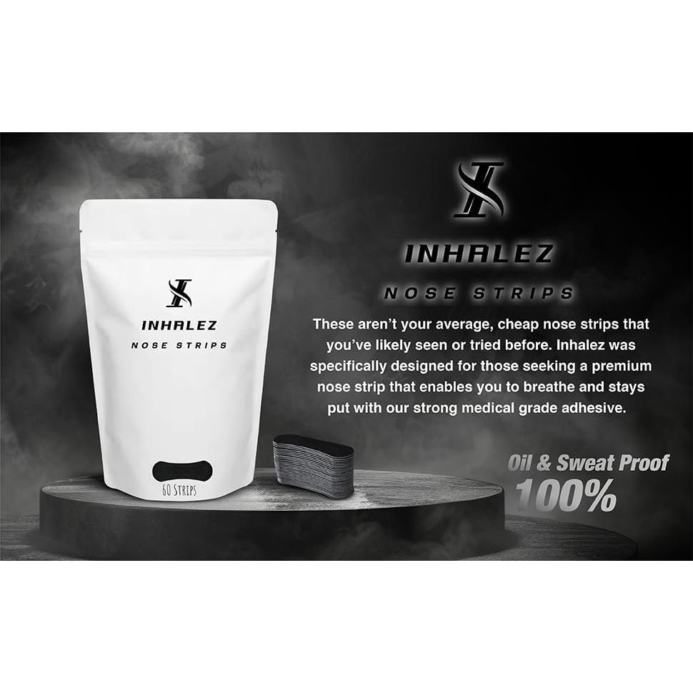 Tiras Nasales INHALEZ 60CT para Mejorar Respiración