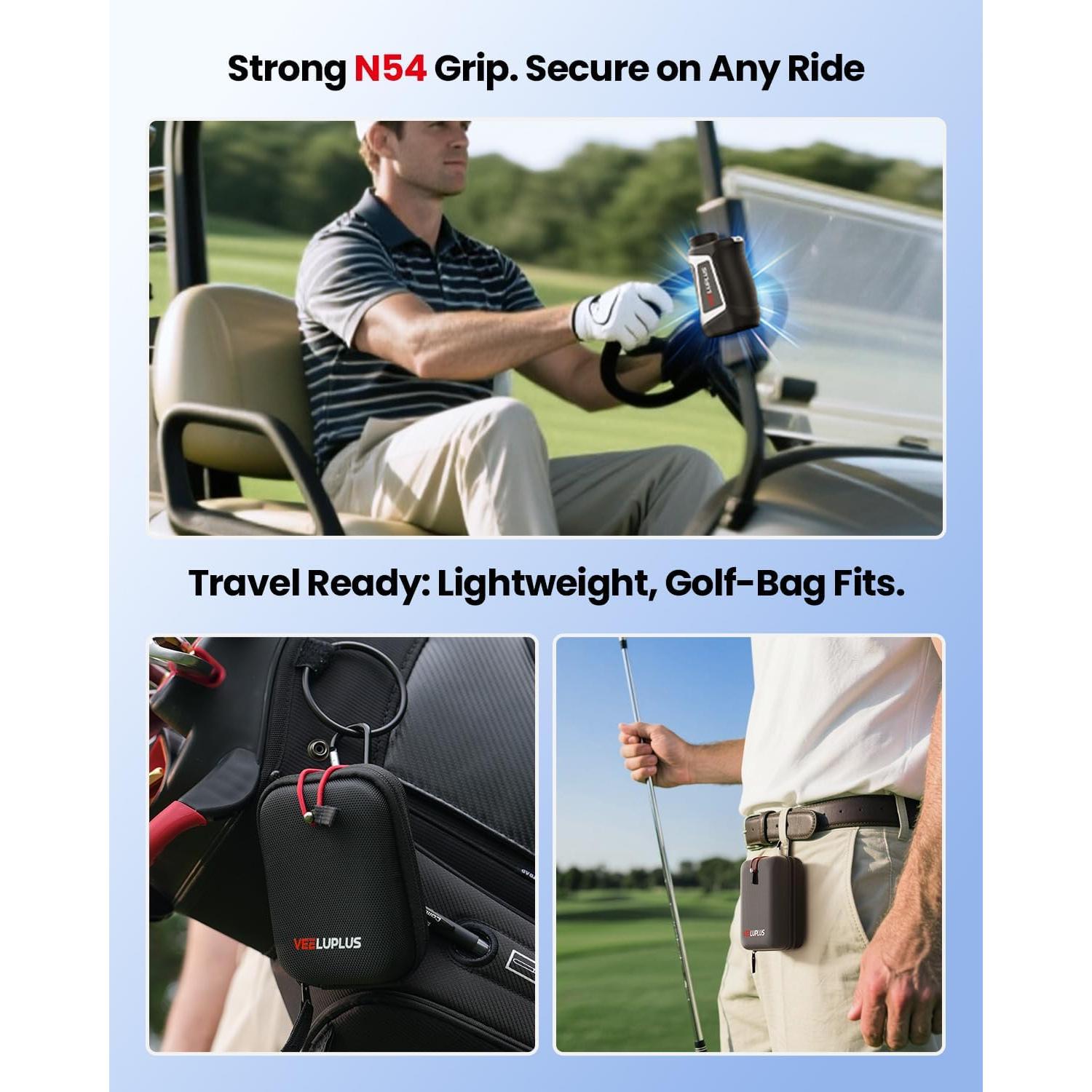 Medidor de Distancia de Golf VEELUPLUS SW-RF07B 660m