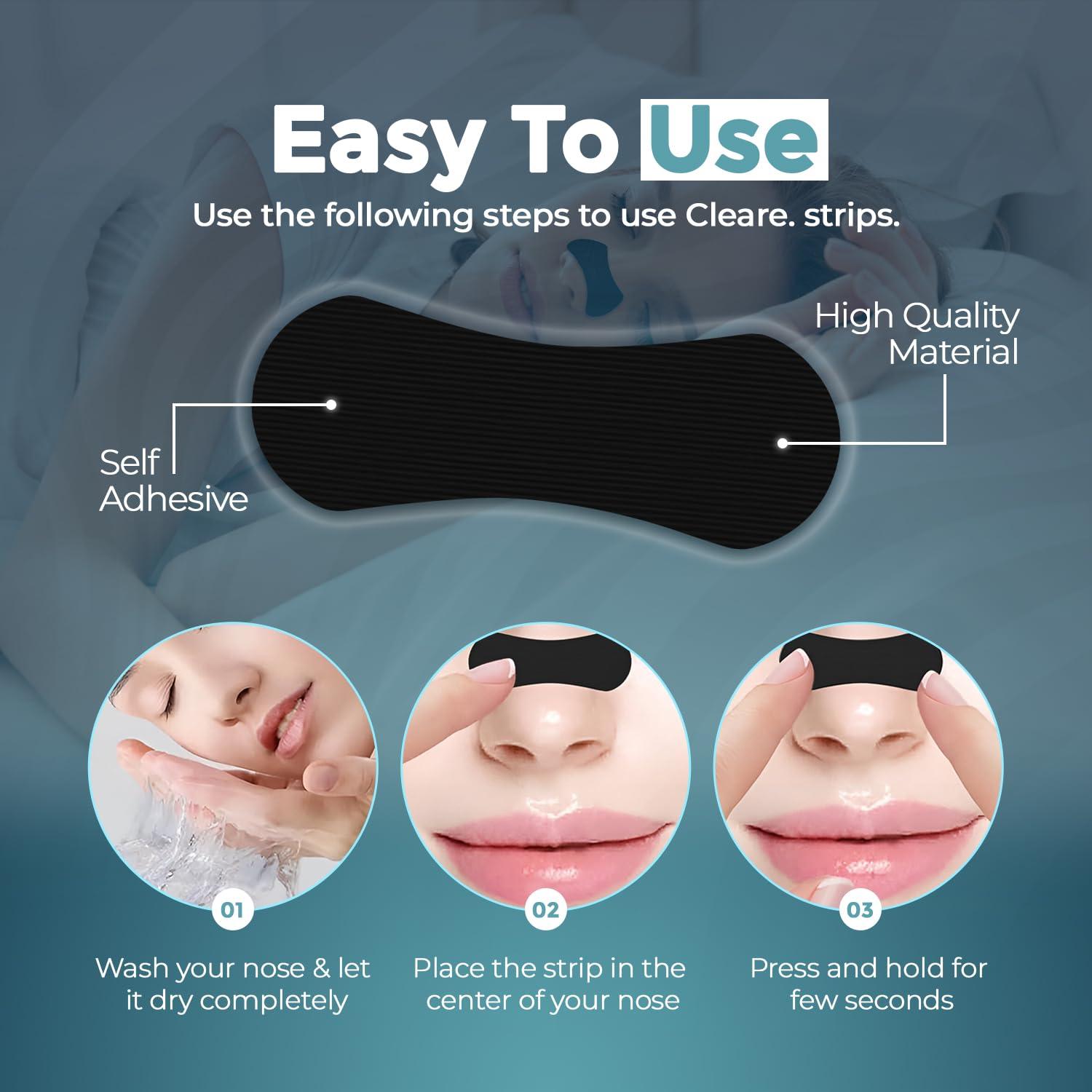 Tiras Nasales Antisnoring WEB DEALZ - 30 Unidades Hipoalergénicas