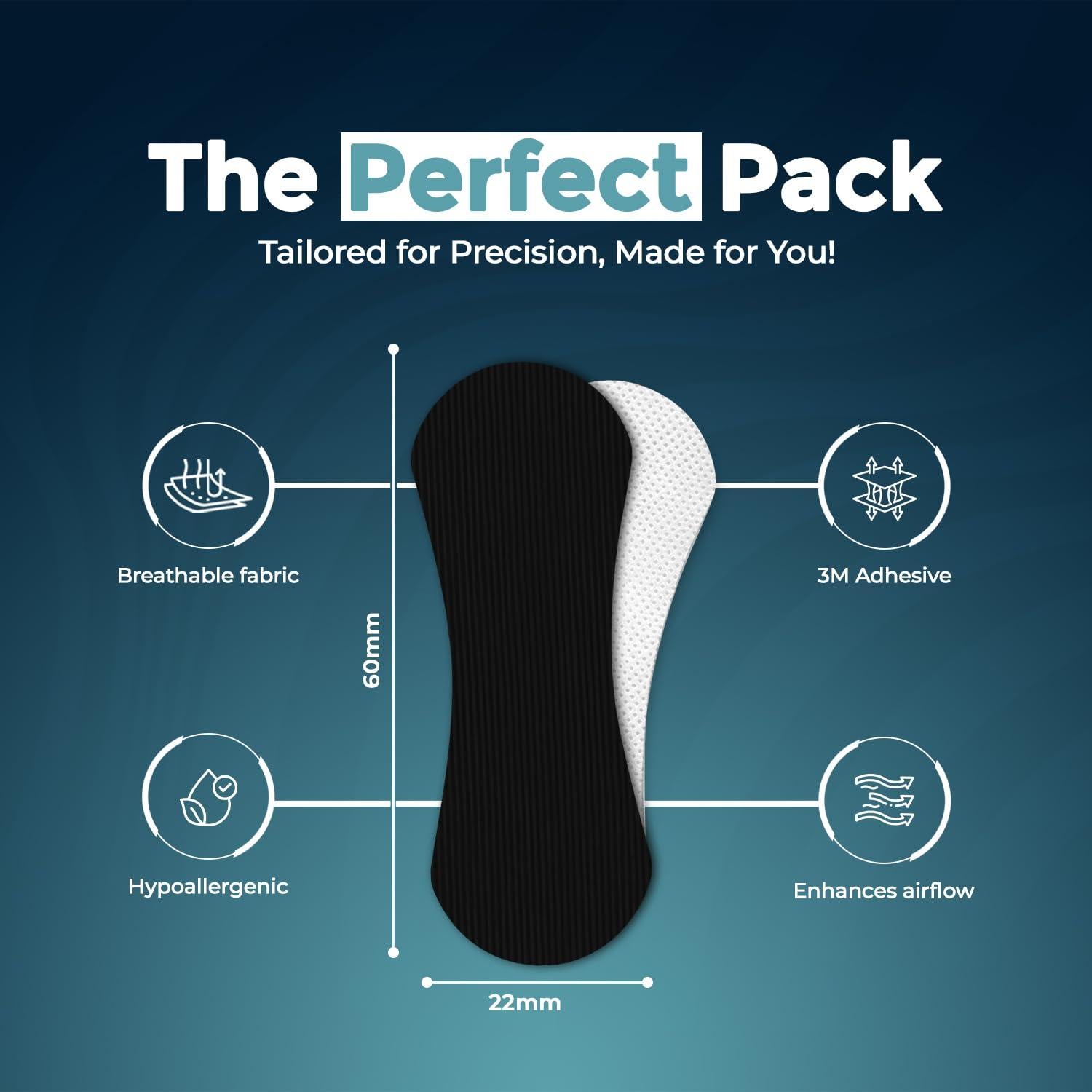 Tiras Nasales Antisnoring WEB DEALZ - 30 Unidades Hipoalergénicas