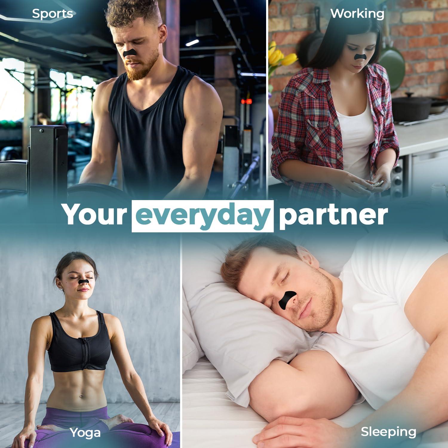 Tiras Nasales Antisnoring WEB DEALZ - 30 Unidades Hipoalergénicas