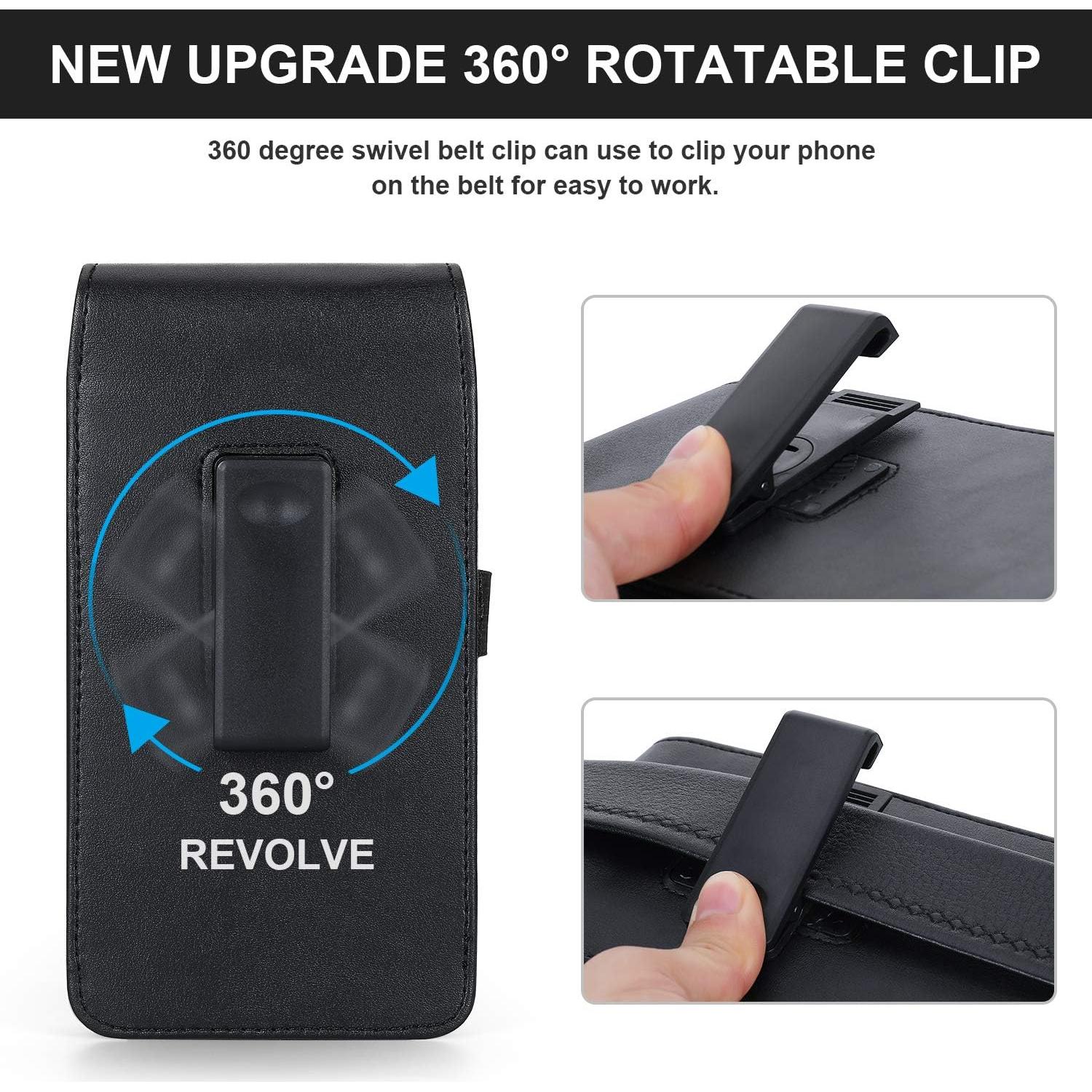 Funda de Cintura Mopaclle para Galaxy S24 A03s iPhone 15 Pro