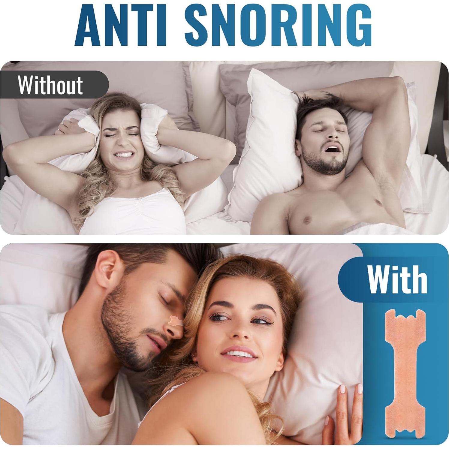 Tiras Nasales Antirronquidos Chic Derma 50 Piezas