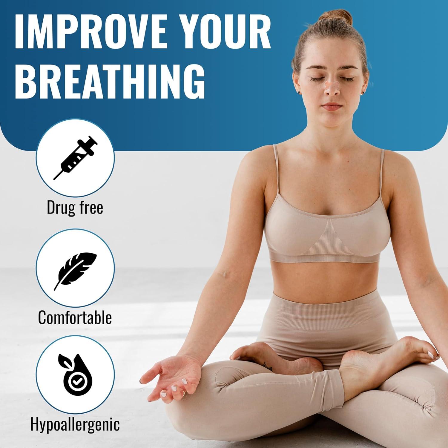 Tiras Nasales Antirronquidos Chic Derma 50 Piezas