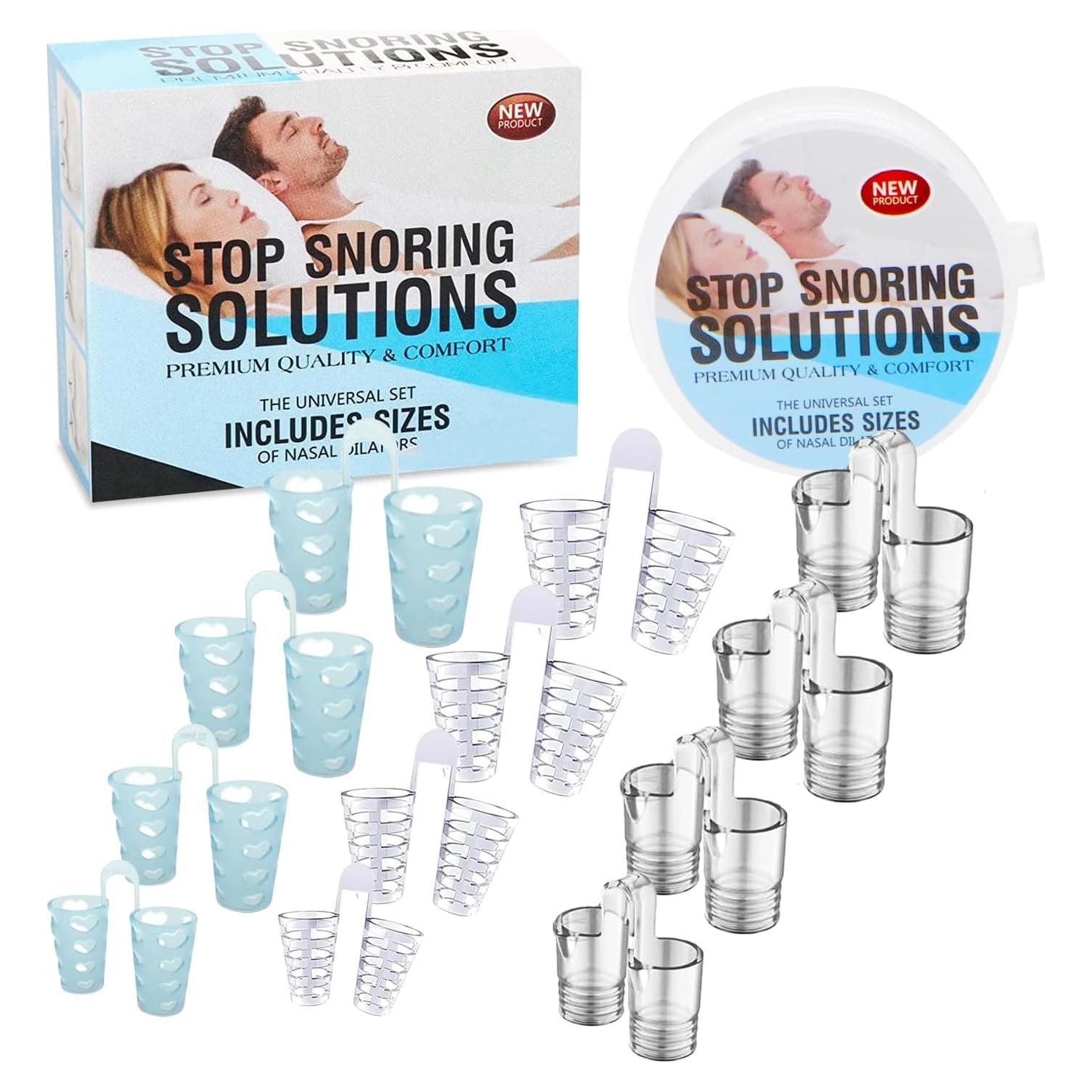 Dilatador Nasal Reutilizable MYMULIKE 4 Tamaños Antisnoring