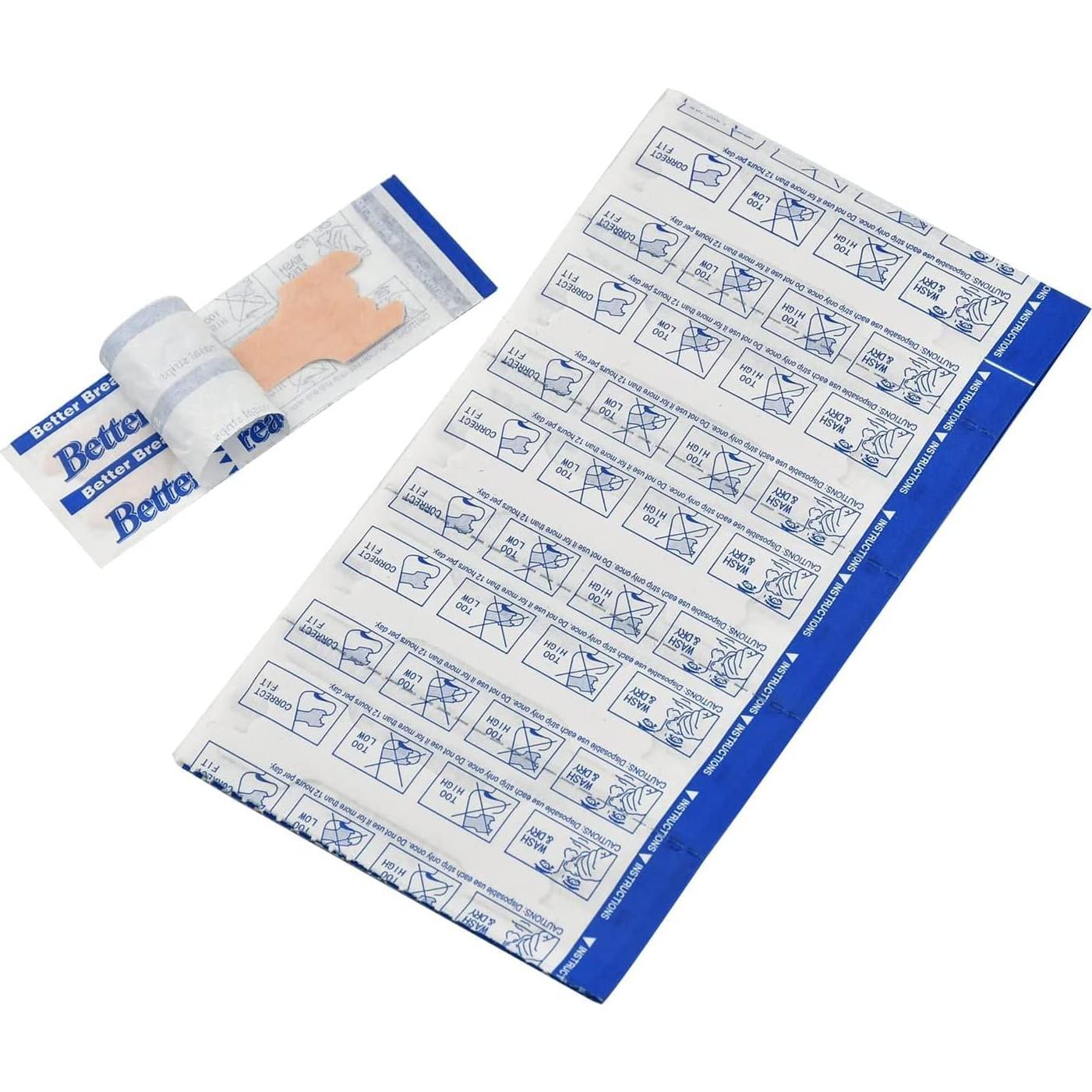 Tiras Nasales DO BEST 50 Piezas 66x19mm Suaves y Efectivas