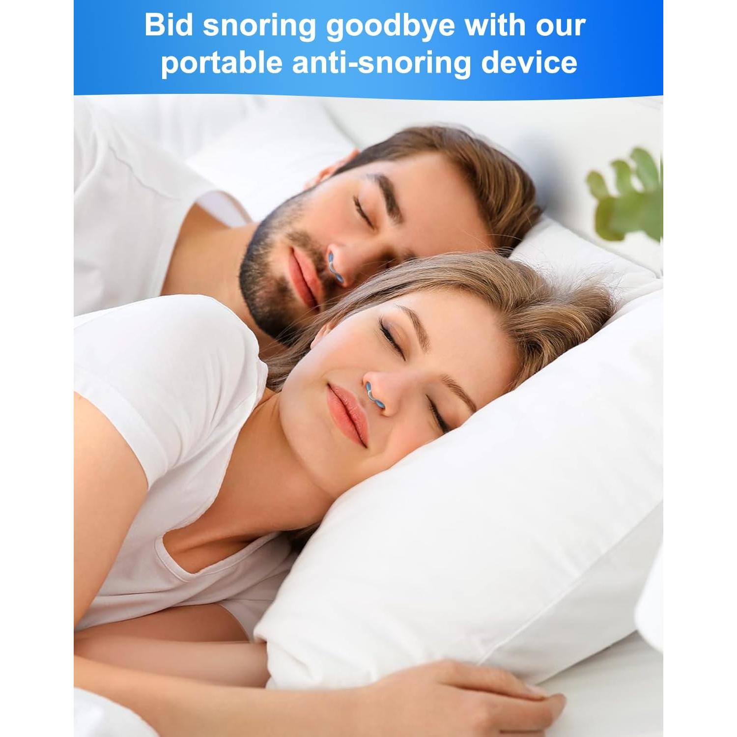 Dilatadores Nasales MQFORU 4 Tamaños Silicona Antirronquido