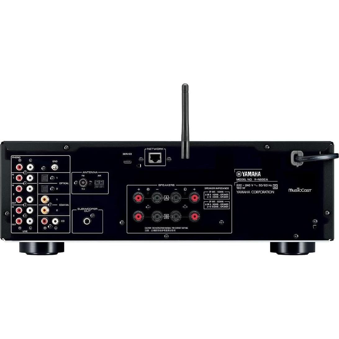 Receptor de red Yamaha R-N600A con streaming y DAC