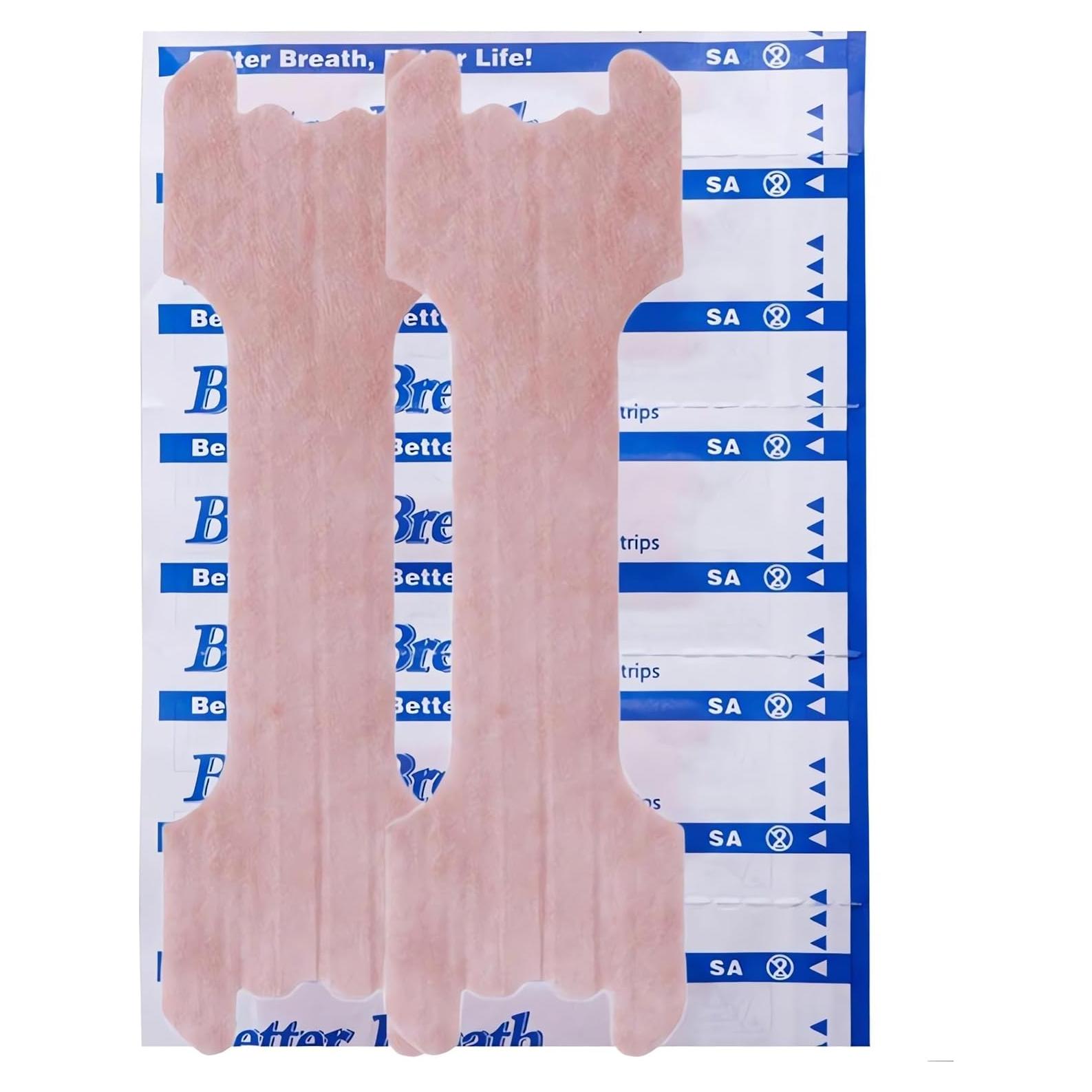 50 Tiras Nasales Antironquido NUNPUFF 66x19mm Alivio Congestión